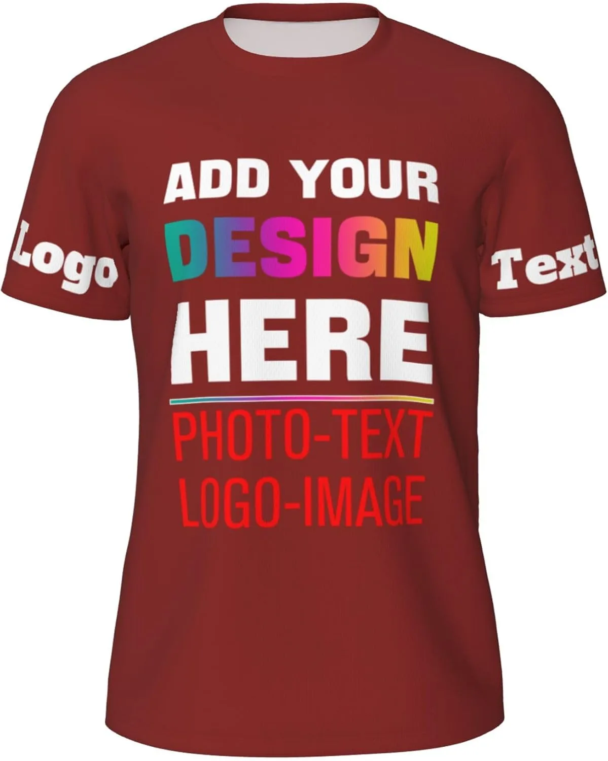 Футболка с вашим текстом, изображением или логотипом — фото 2