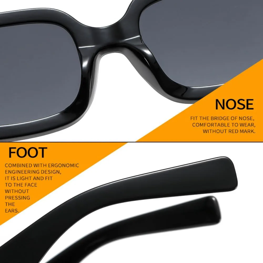 

Женские солнцезащитные очки в стиле ретро для женщин, винтажные солнцезащитные очки для мужчин, защита от ультрафиолета UV400 LANGSER, Broken Flowers Gray