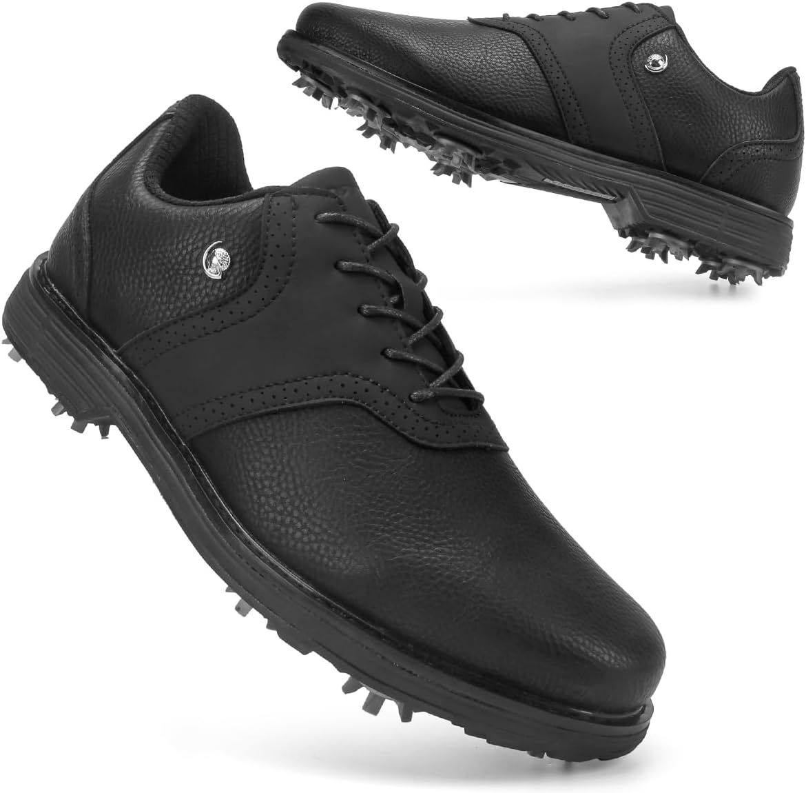 

Мужские гольф-туфли для спорта на улице, кроссовки для гольфа, тренировочные туфли для гольфа, мужские с шипами и без шипов, обувь для гольфа Ifrich, черный