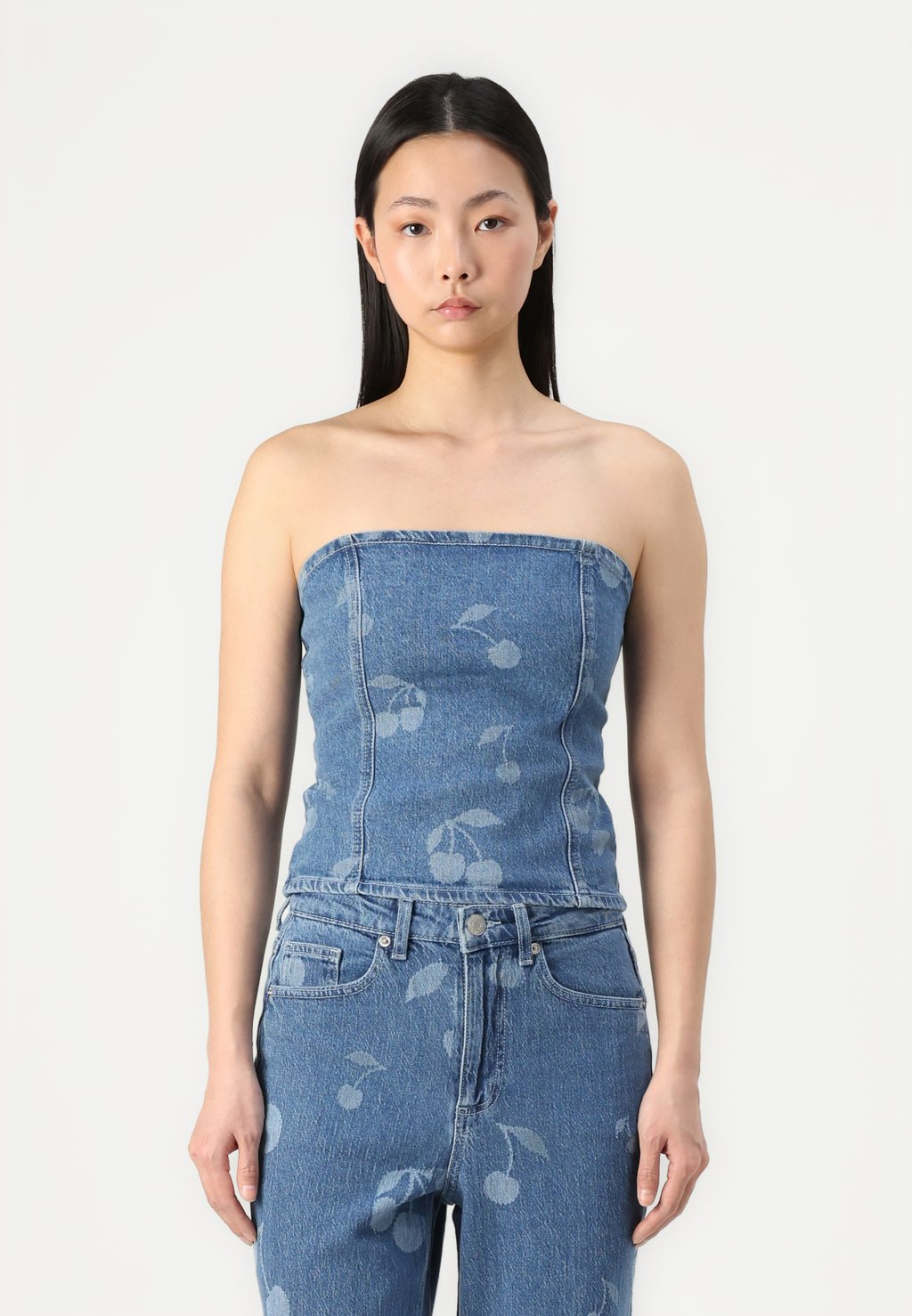 

Топ VMCHERRY Vero Moda, синий