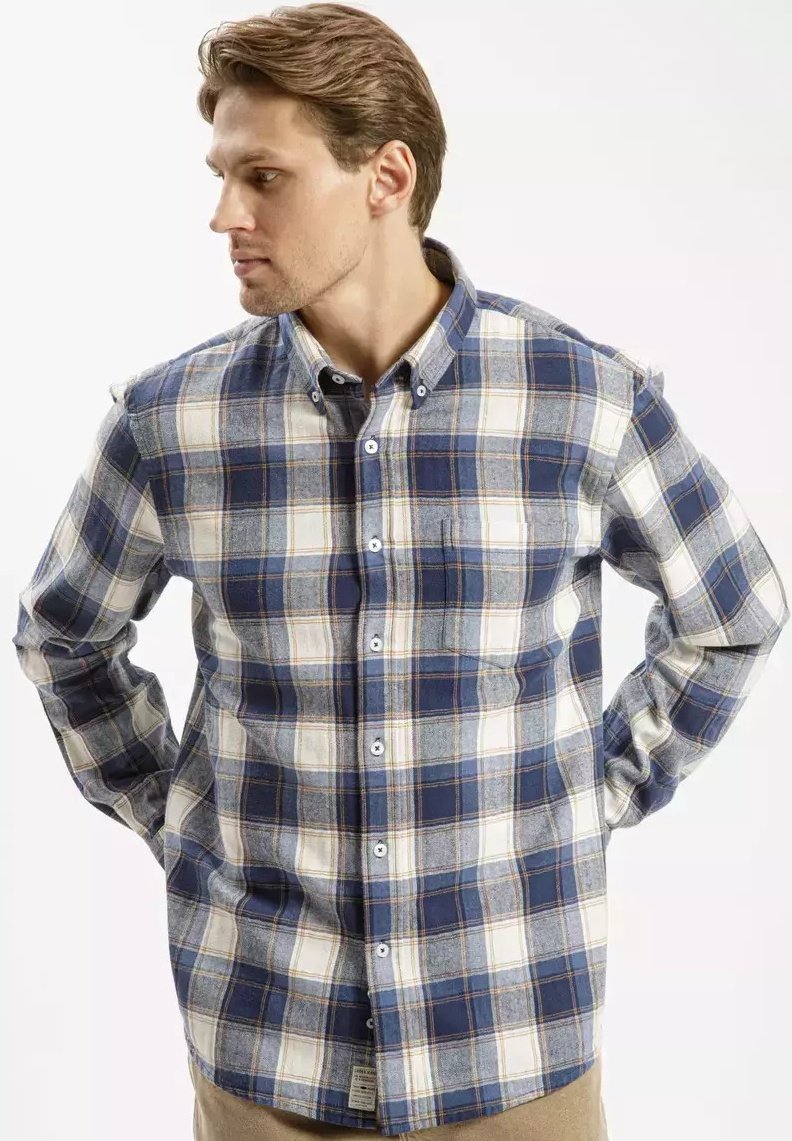 

Рубашка Cross Jeans, синий