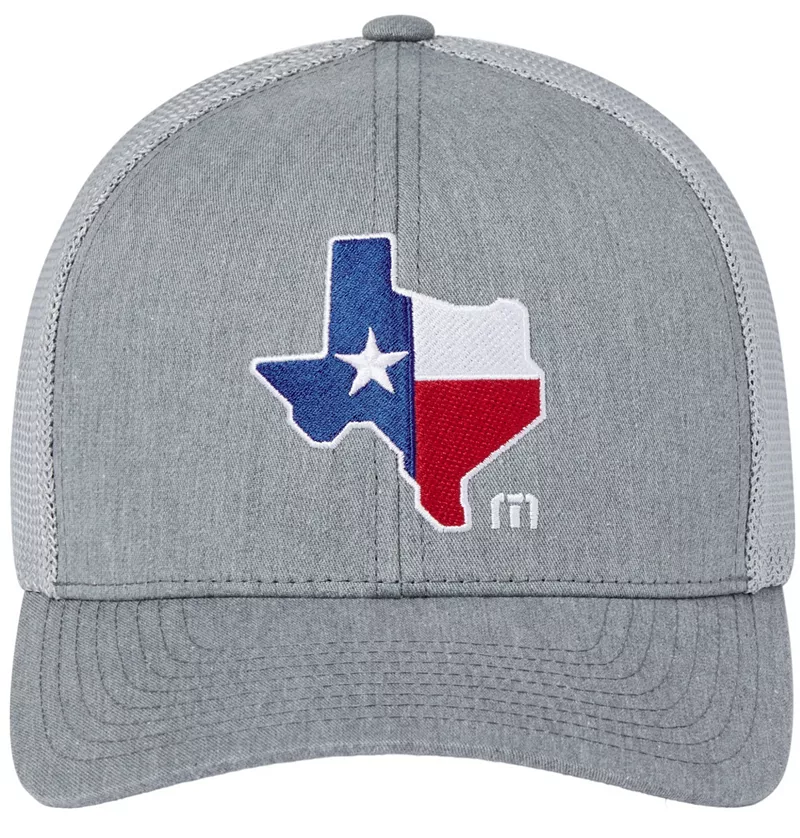 

Кепка для гольфа TravisMathew Bat Watching 2.0 TX State Fit, цвет Heather Grey