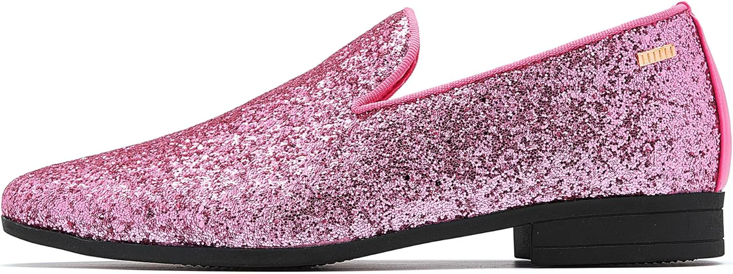 

Мужские лоферы UUBARIS для костюма и смокинга, обувь без шнурков, розовый