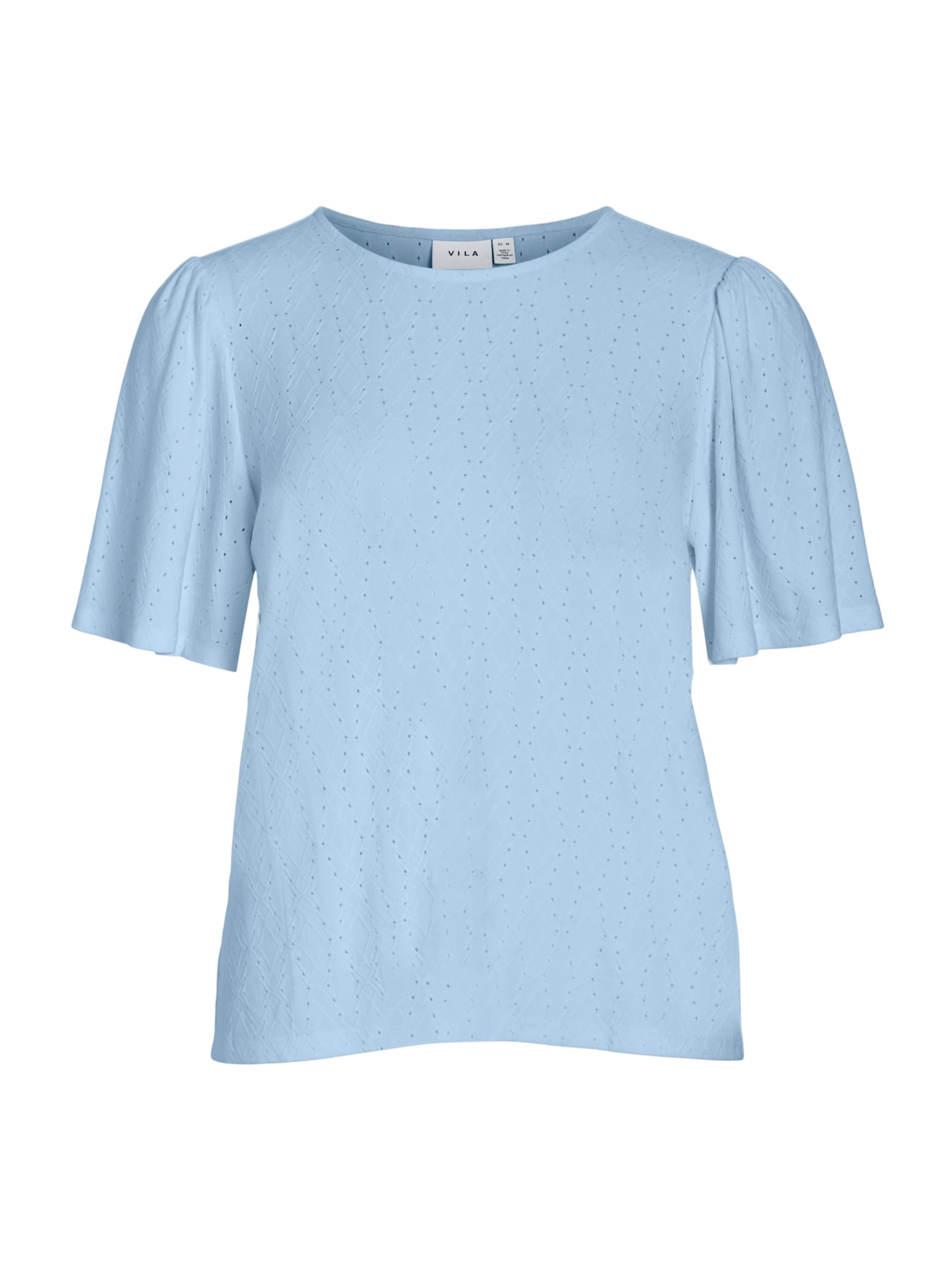

VILA Футболка 'VIBELLI' в светло-голубом цвете, Синий, VILA Футболка 'VIBELLI' в светло-голубом цвете
