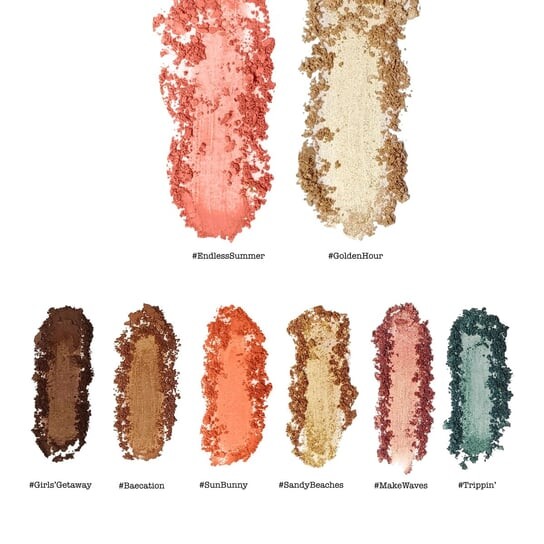Палитра теней для век, 10 г TheBalm, Gold Coast Face Palette, The Balm, разноцветный — фото 2