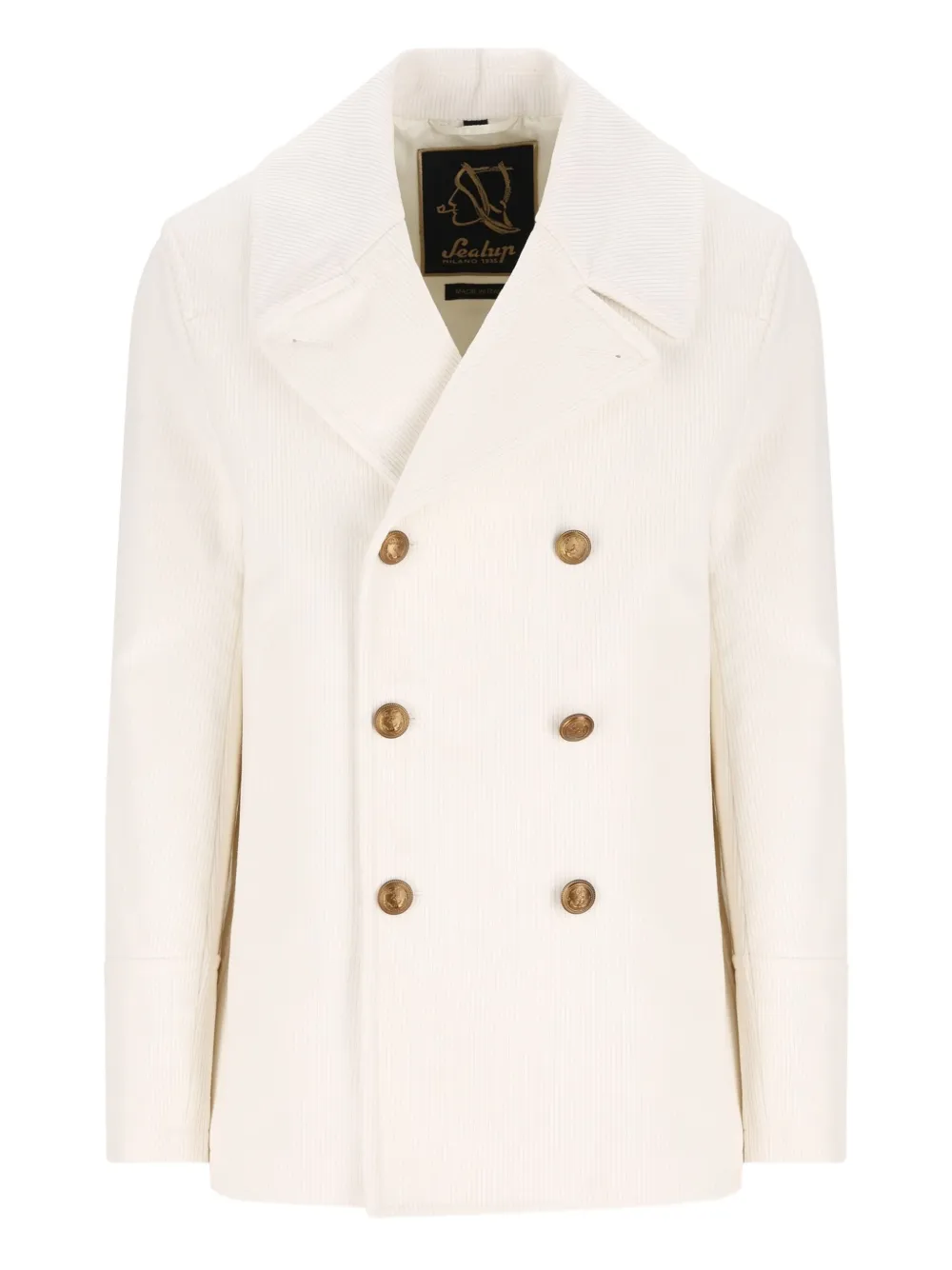 

Двубортное пальто-пиджак Amalfi Sealup, белый