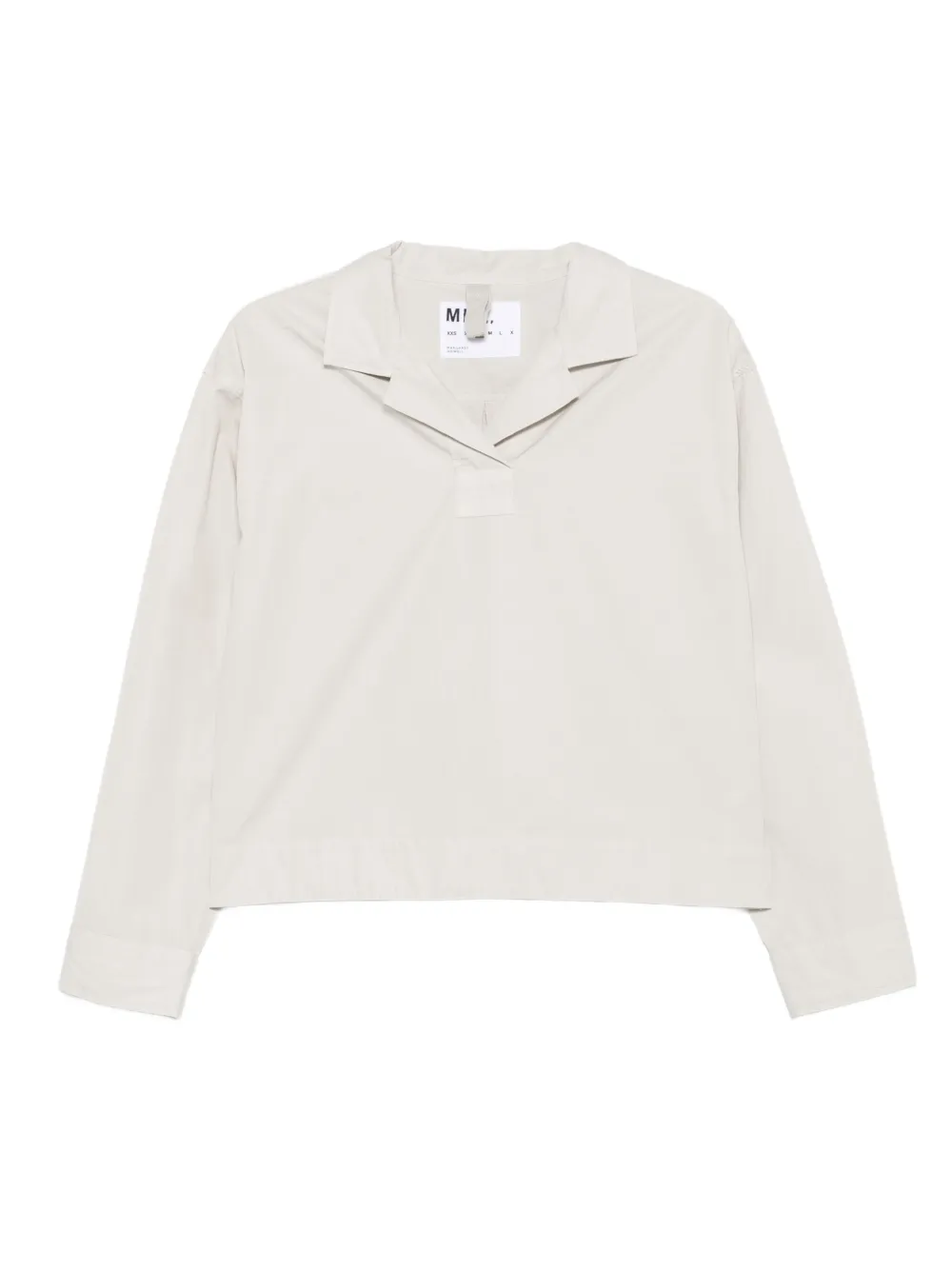 

Блузка с заостренным воротником Mhl By Margaret Howell, светло-бежевый