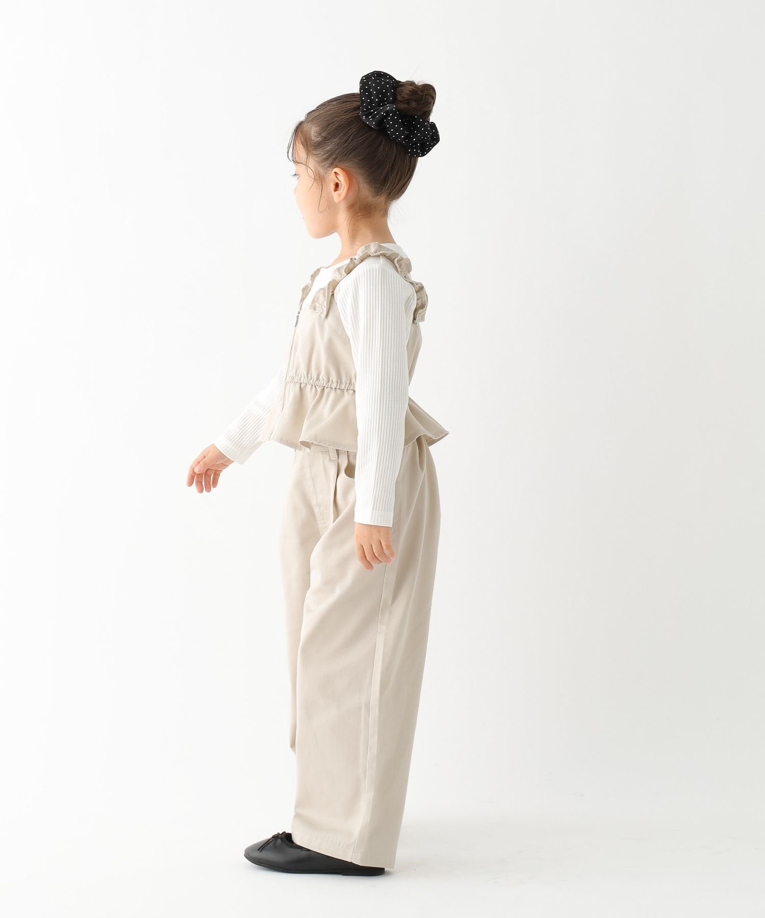 Футболка Toktok 3SETUP в рубчик / 100-120 см / 625172 GLOBAL WORK, Twill Ivory 08 — фото 4