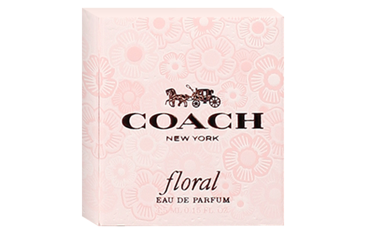 Женские парфюмерные наборы с цветочным ароматом Eau De Parfum цветочно-фруктовый, цитрусовый жасмин 4,5 мл COACH — фото 3