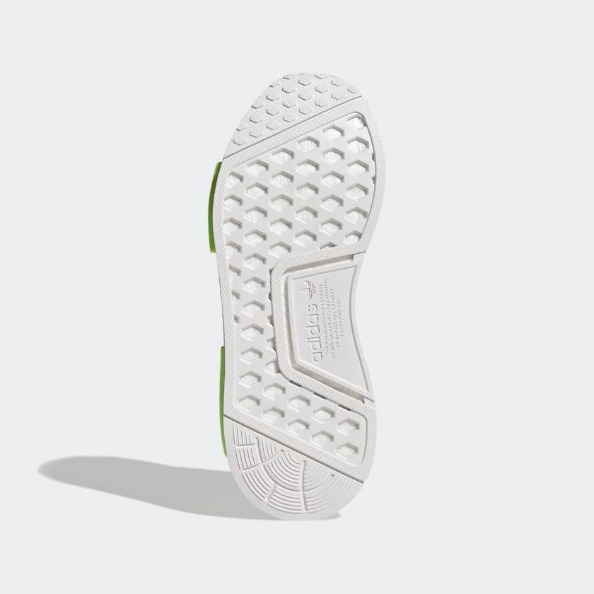 Детские кроссовки adidas Originals NMDR1 J (для детей постарше), белый/серый — фото 3