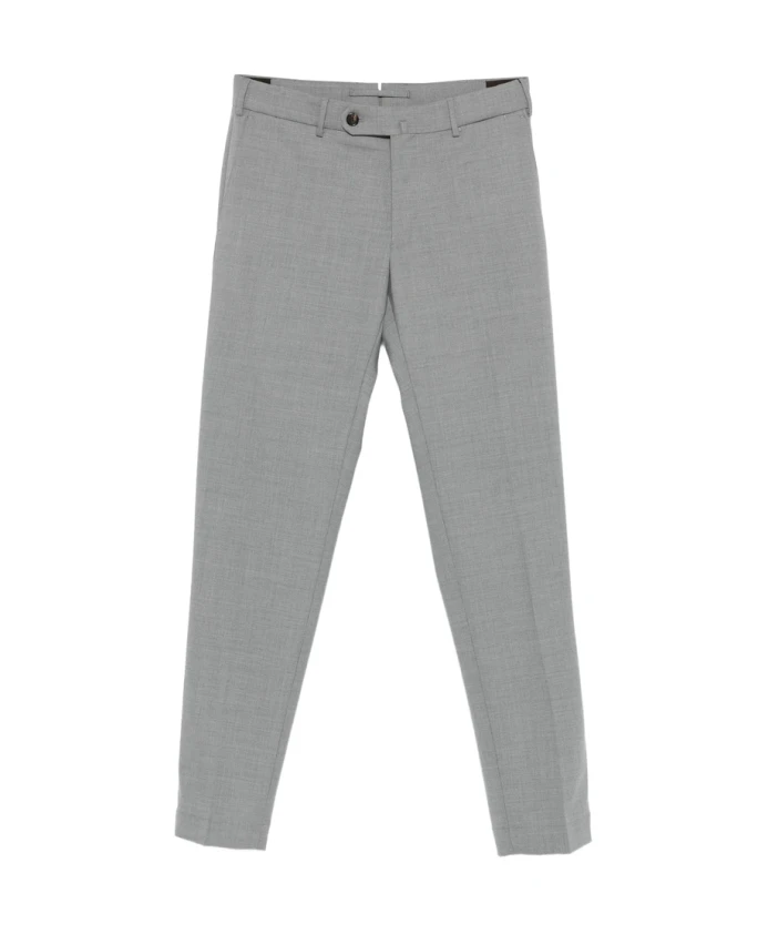 

Серые хлопчатобумажные брюки прямого кроя. Incotex, серый