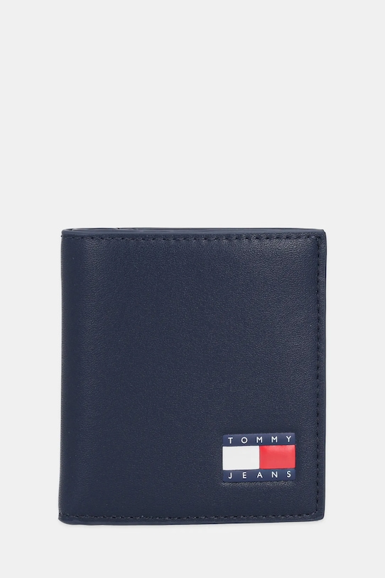 

Кожаный кошелек Tommy Jeans, темно-синий