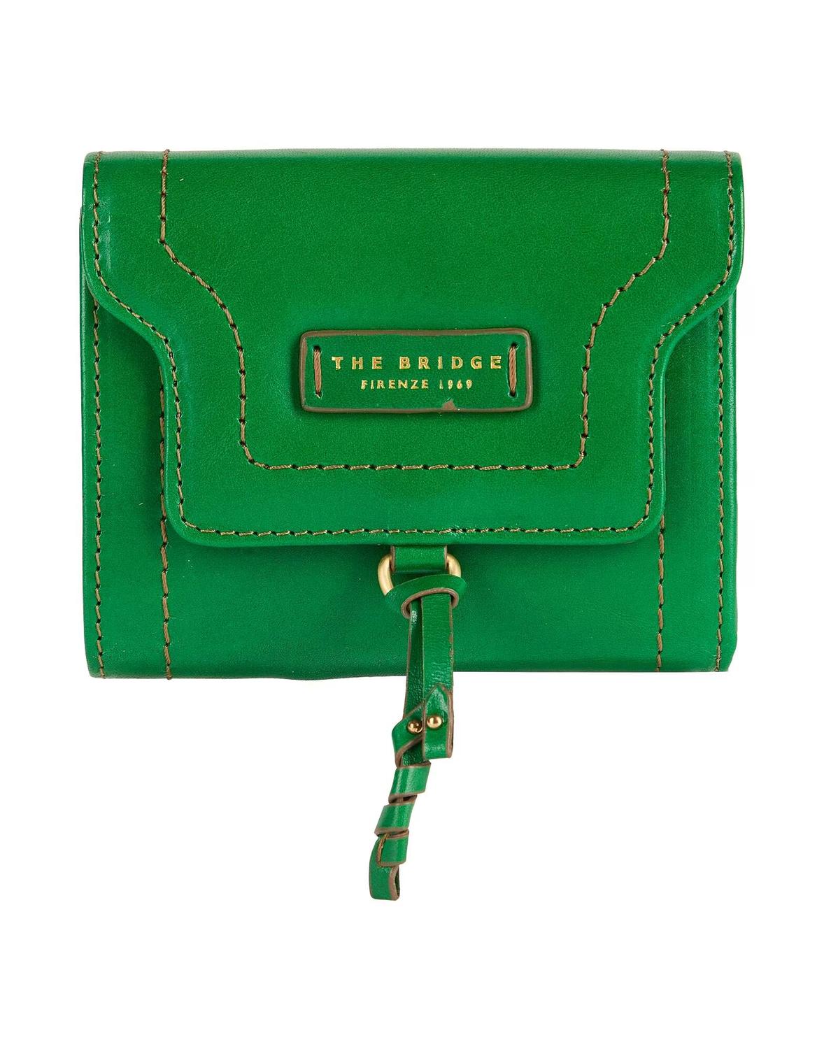 

Кошелек The Bridge, изумрудно-зеленый