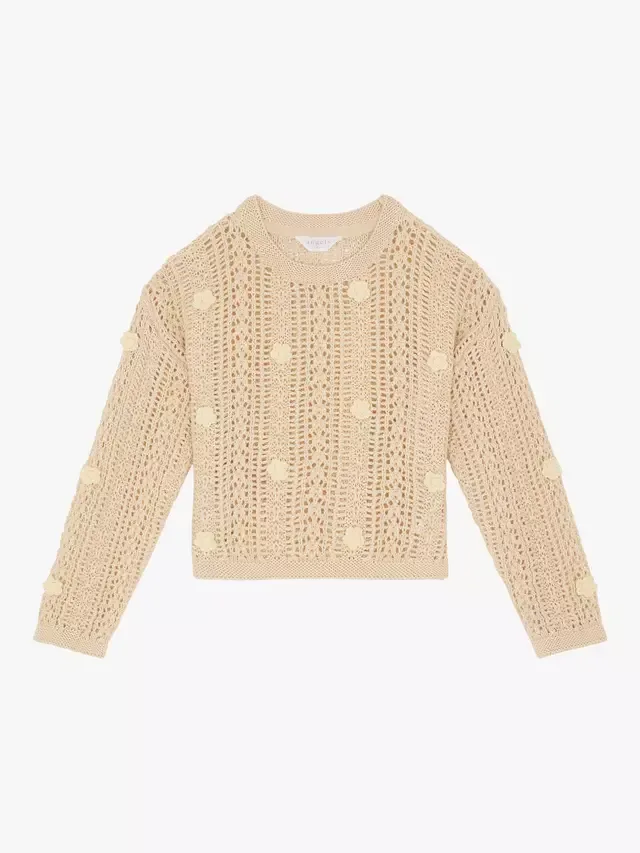Детский комбинезон с цветочной аппликацией, натуральный цвет Angels by Accessorize