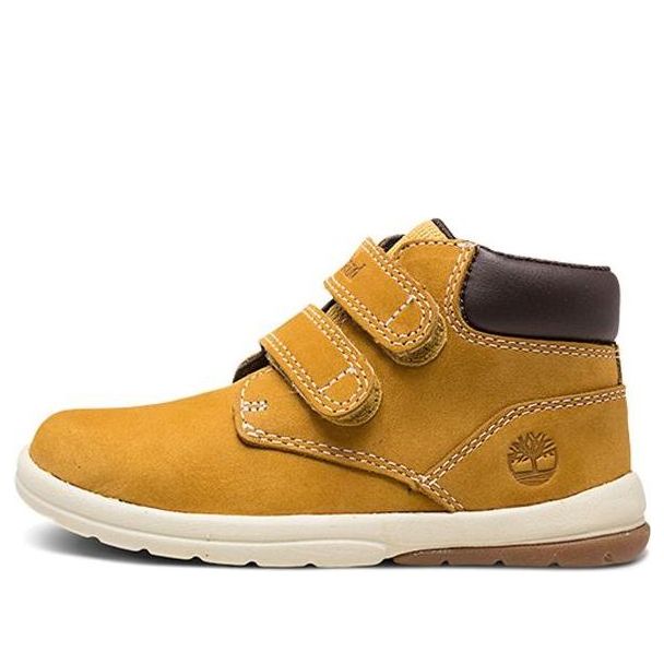 

Ботинки (TD) Timberland Toddle Tracks Hook and Loop Boots 'Wheat Nubuck' A1JVP, желтый
