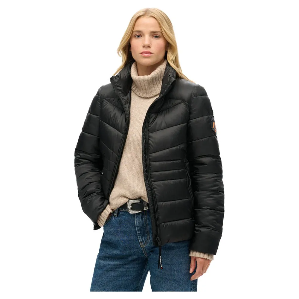 

Куртка Superdry Fuji Quilt, черный