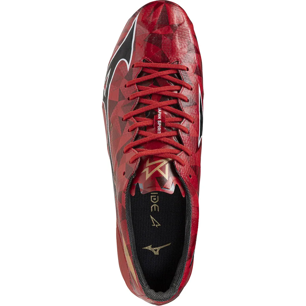 Футбольные бутсы Mizuno Alpha II Japan AG, красный — фото 4