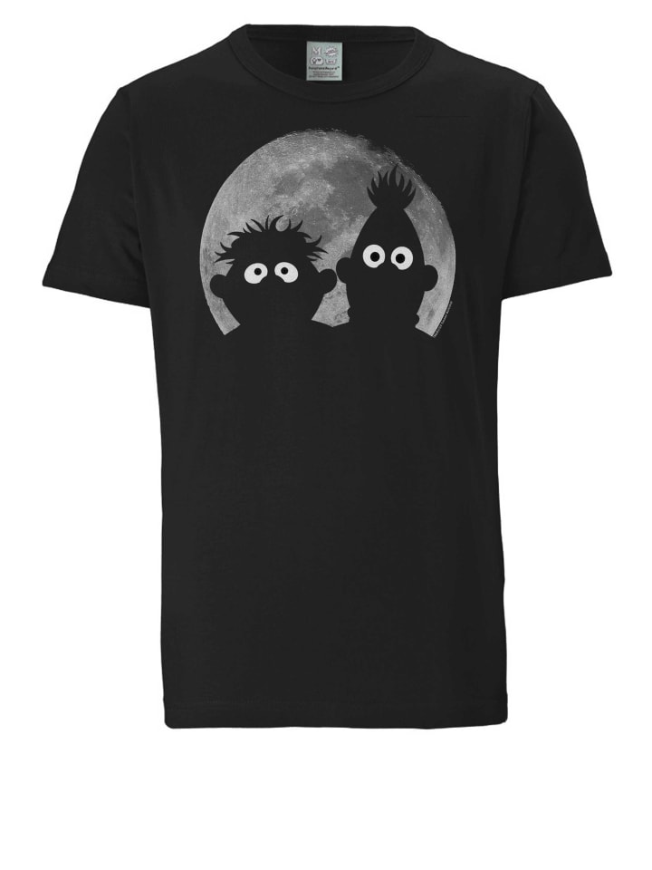 

Футболка Logoshirt T-Shirt Sesamstraße - Ernie & Bert, черный