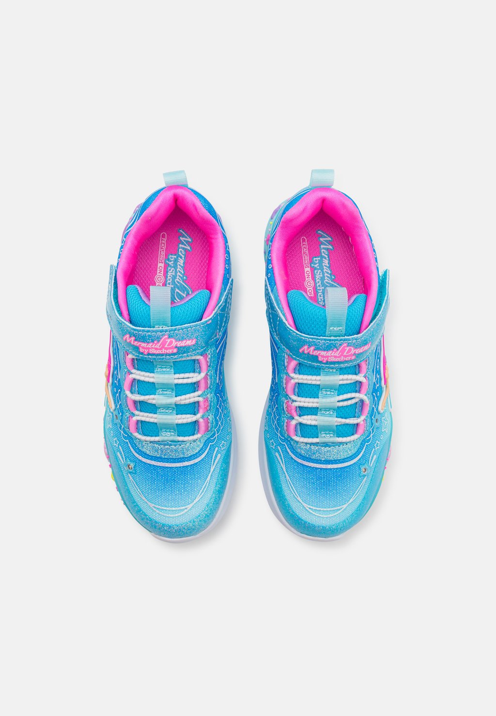 Кроссовки MERMAID DREAMS Skechers, синий — фото 4