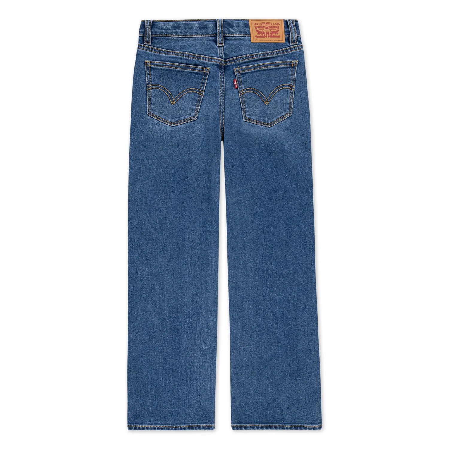 Джинсы с широкими штанинами Levi'S Kids, Blue Denim — фото 2