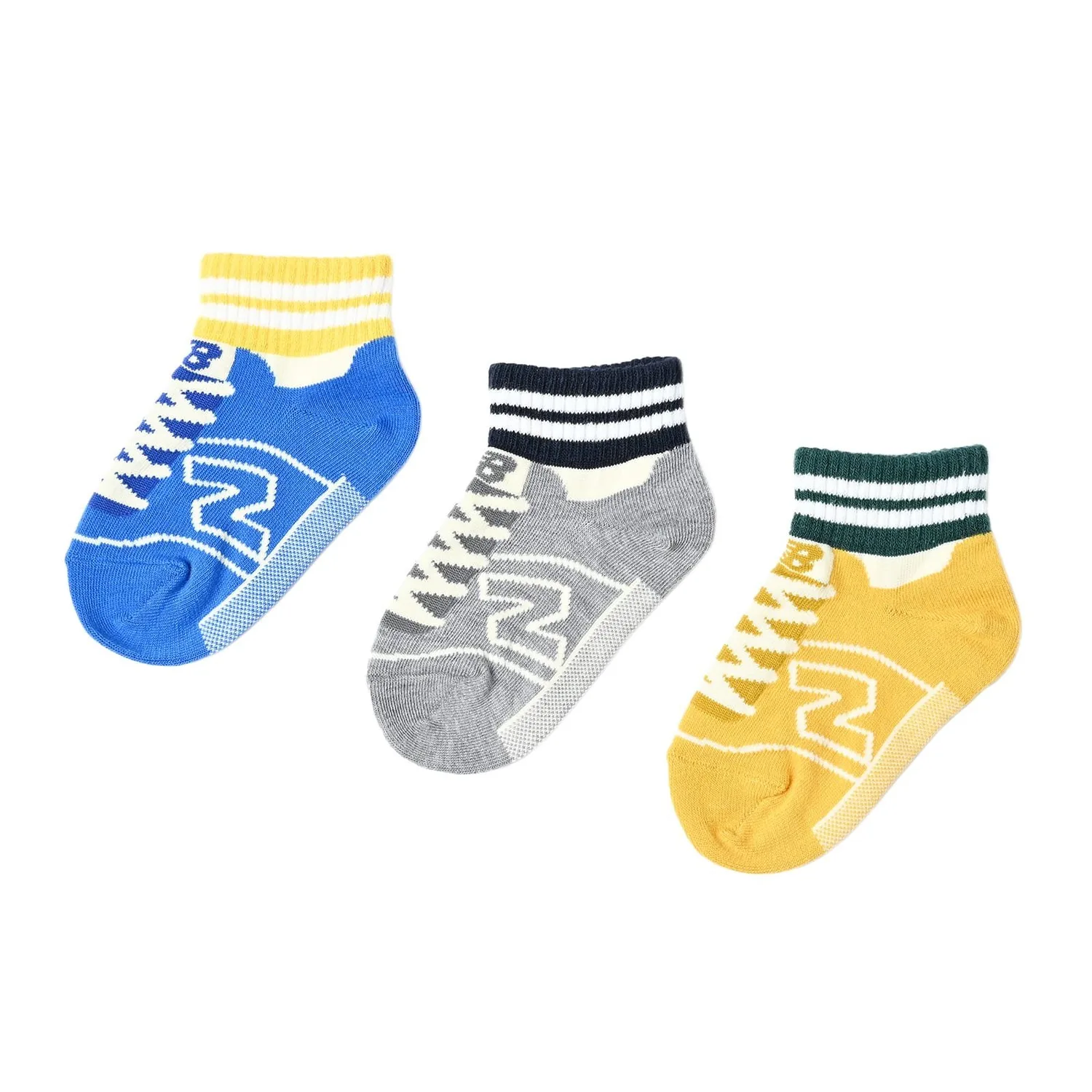 Детские носки из трех частей New Balance, AS1 Assorted Colors 1