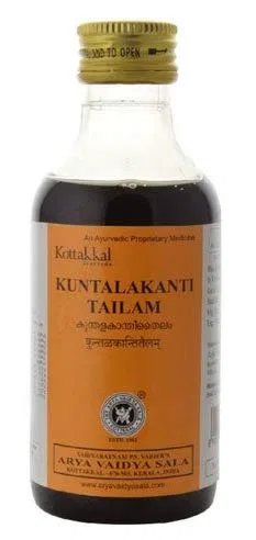 Масло Kottakkal Arya Vaidya Sala Kuntalakanti Tailam, 200 мл Kottakkal