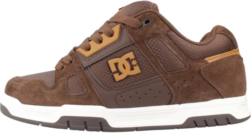 Женские низкие кроссовки Court Graffik DC Shoes, 212 Brown Brown — фото 2