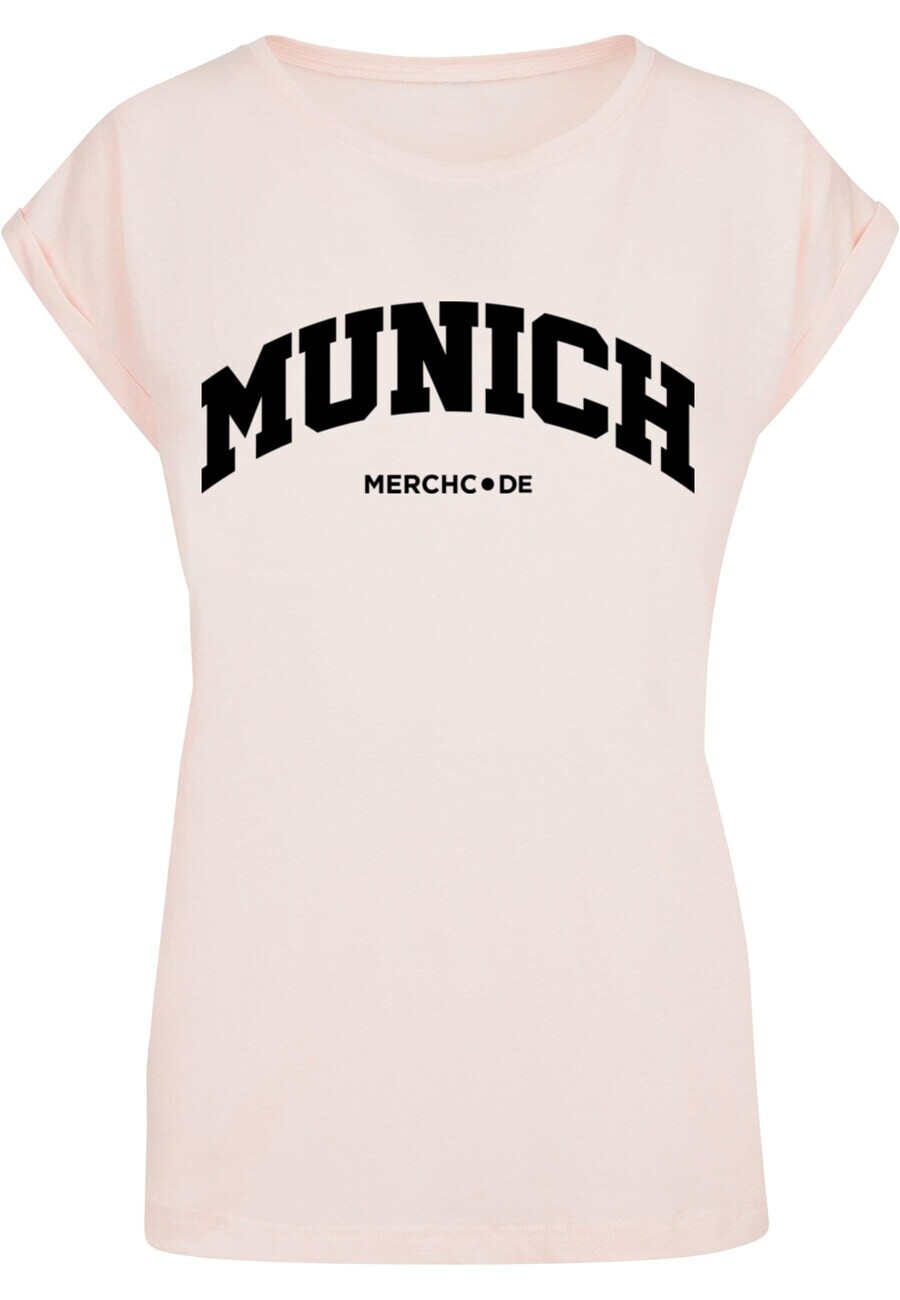 

Футболка Merchcode MUNICH, розовый
