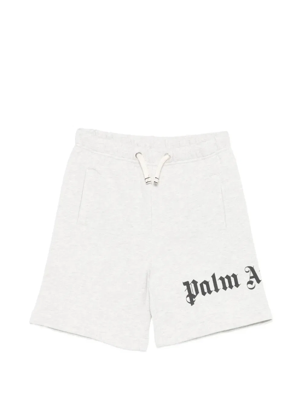 Шорты на кулиске с логотипом Palm Angels Kids, серый