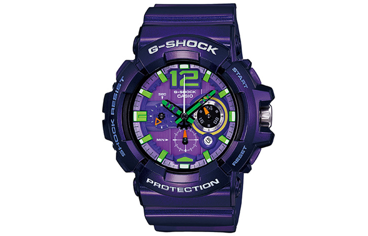 

CASIO Часы Men YOUTH Purple Watch GAC-110-6APR, Purple Watch Dial