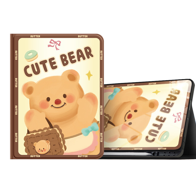 

Super Mouse Плоский защитный чехол, Lots of butter bears
