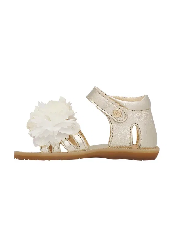 Пинетки Nubbi baby shoes Naturino, золотой