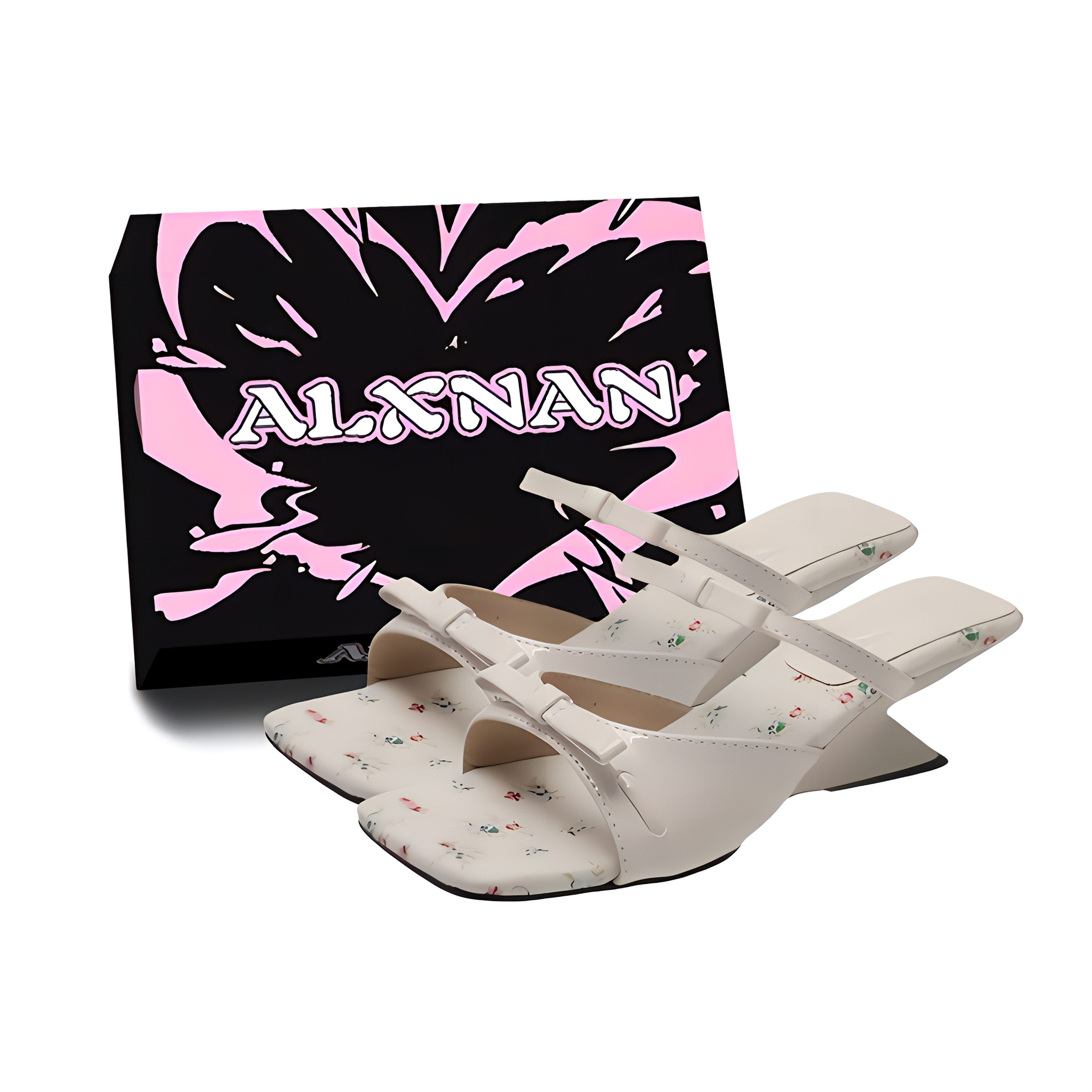 Тапочки-слайды женские с противоскользящей подошвой Alxnan, Beige