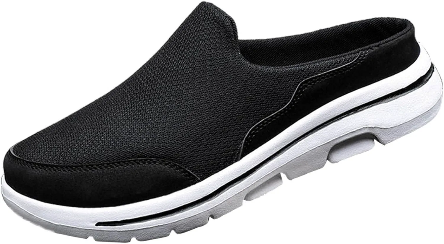 

Женские сандалии Jelly, мужские спортивные туфли, модные и простые, однотонного цвета, новая модель, летние, дышащая сетка, удобные (черный, 8.5) No Brand