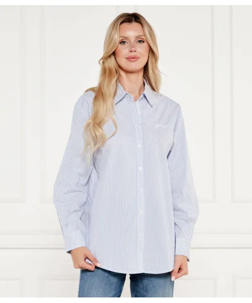 

Рубашка Лориана Relaxed fit Guess Jeans, синий