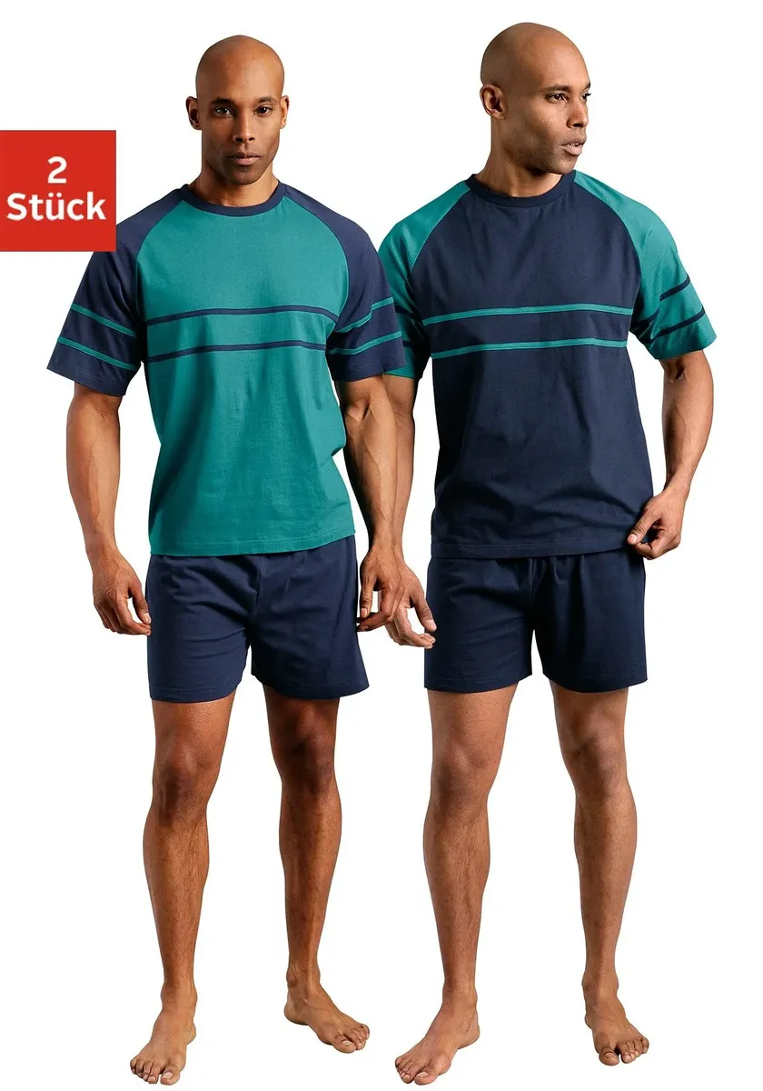 

Le jogger Shorty (упаковка, 4 шт., 2 шт.), с прикрепленными полосками, синий