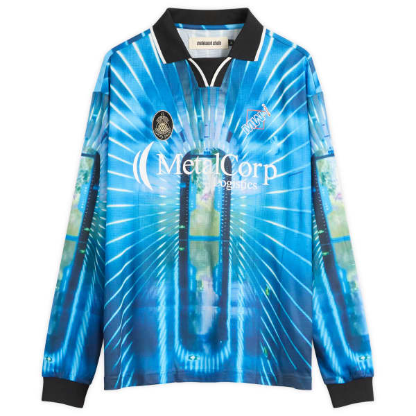 

Футболка с длинным рукавом KTV Metalwood Studio, синий