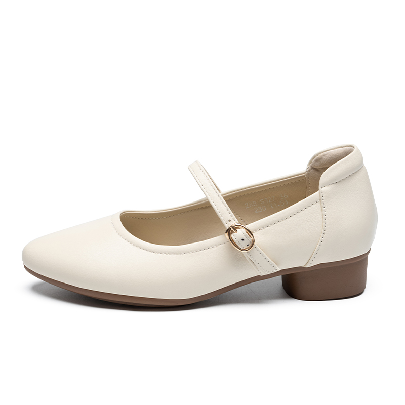 Женские повседневные туфли 3 см женские ZHR, Beige