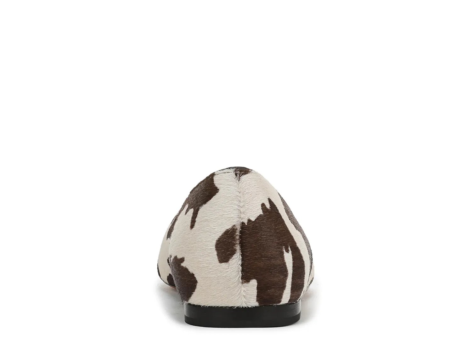 Балетки Vince Carmen Flat, White/Brown Cow Print — фото 4