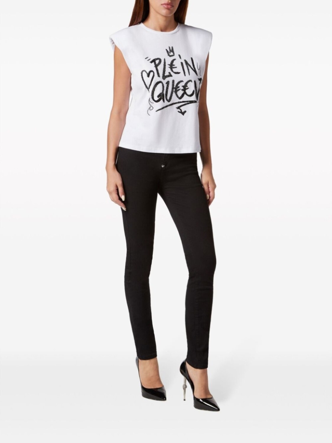 

Футболка Sexy Pure с кристаллами Philipp Plein, белый