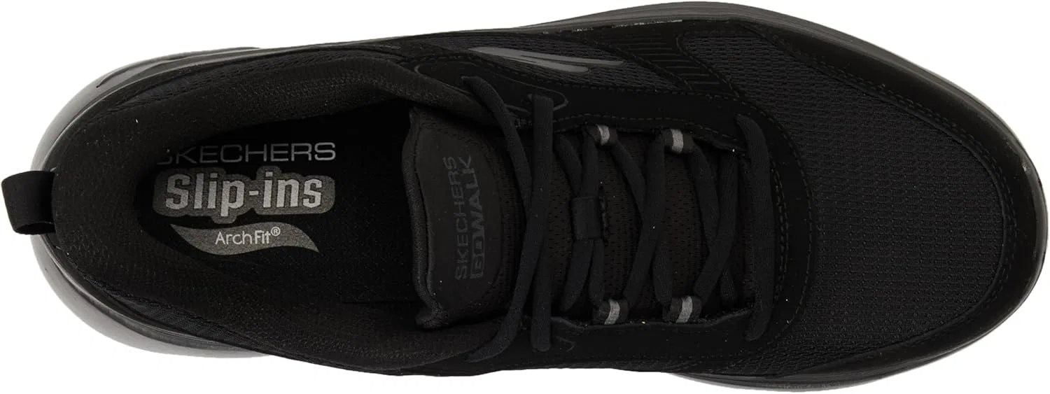Мужские кроссовки Skechers Go Walk Arch Fit 2.0 Seared, черный — фото 3