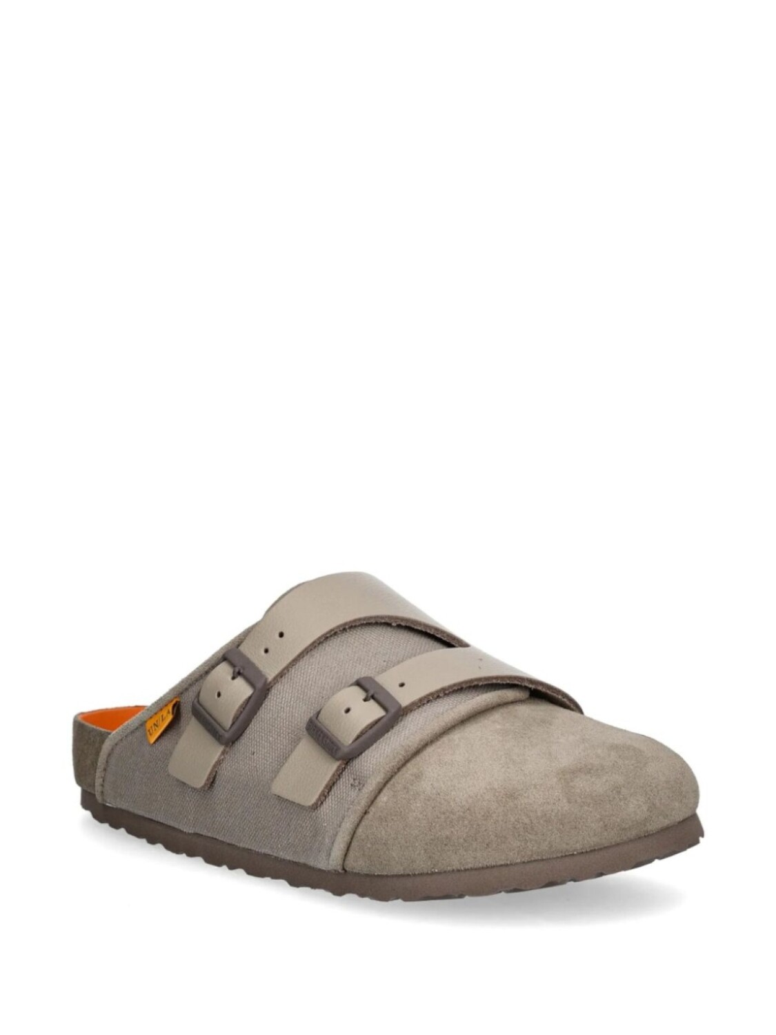 Мюли Birkenstock x Union Bimshire, серо-бежевый — фото 2
