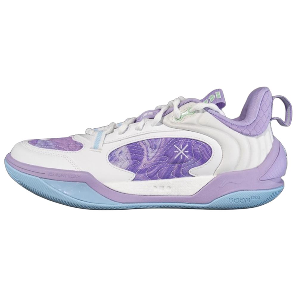 

LINING Баскетбольные кроссовки Wade 808 5 ULTRA, низкие, мужские, лавандового цвета