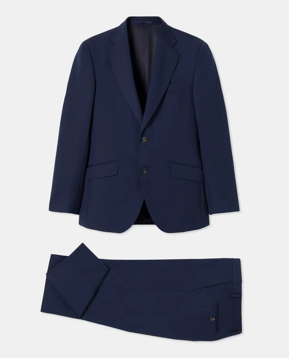 

Тонкий мужской костюм Emidio Tucci, темно-синий