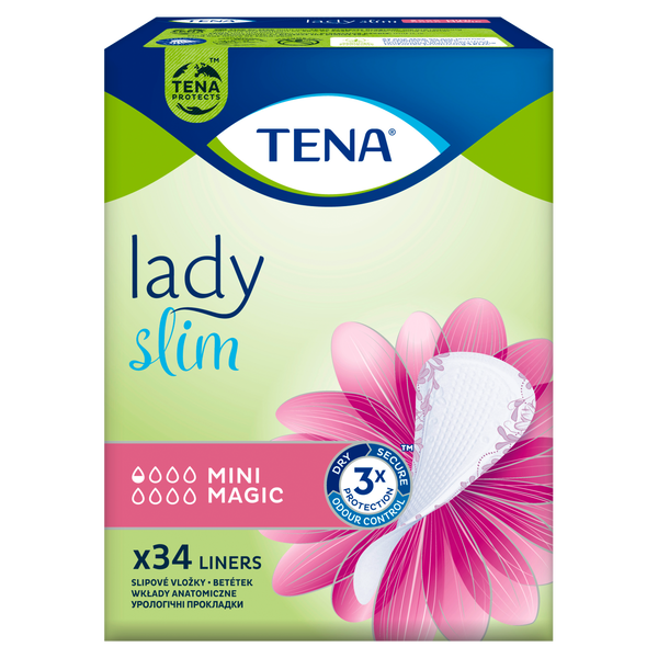 

Гигиенические прокладки, 34 шт./1 упаковка. Tena Lady mini magic