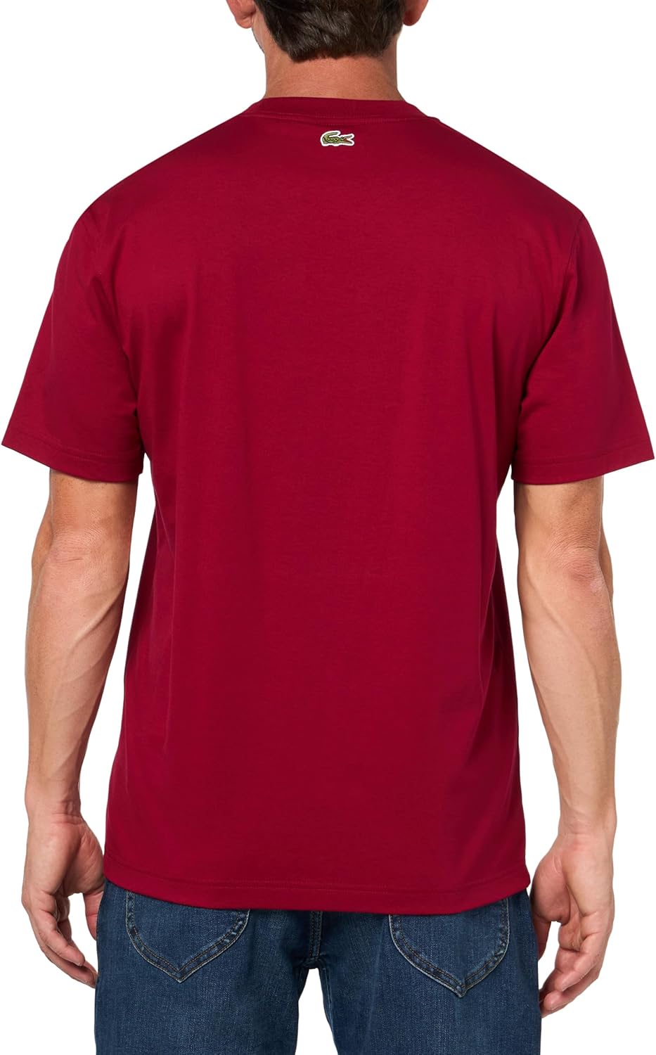 Футболка Lacoste Classic Fit, мужская, бордовый — фото 2