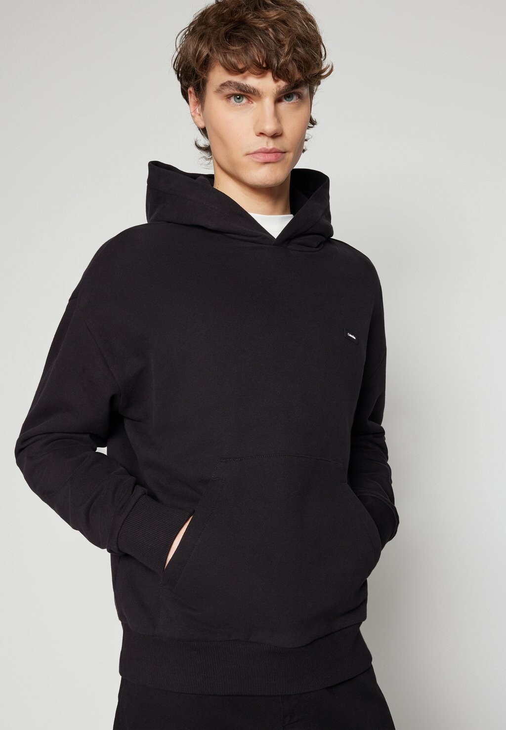 

Толстовка с капюшоном Comfort Hoodie Calvin Klein, черный