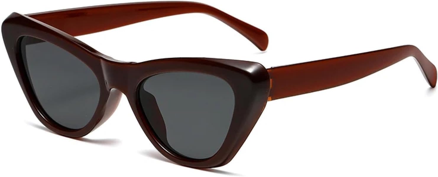 

Солнцезащитные очки с защитой от УФ-излучения UV400 | «Кошачий глаз», женские, черные | Для женщин и мужчин, для занятий спортом на открытом воздухе и вождения DSVIGF, Wine Red