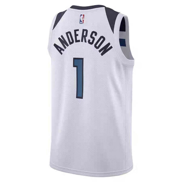 Футболка dri fit nba minnesota timberwolves association edition 22 23 джерси Nike, белый — фото 2