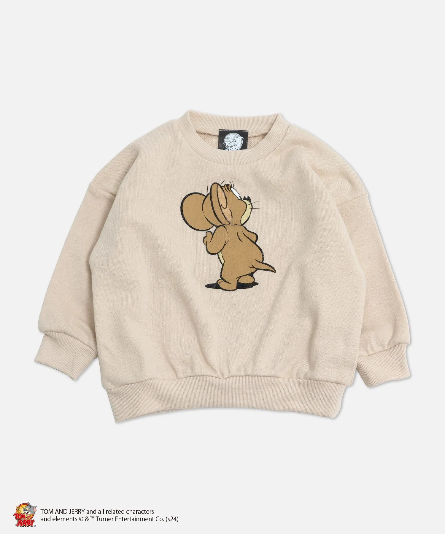 Флисовая толстовка с изображением Тома и Джерри Tom and Jerry, A Standing/Cream — фото 2